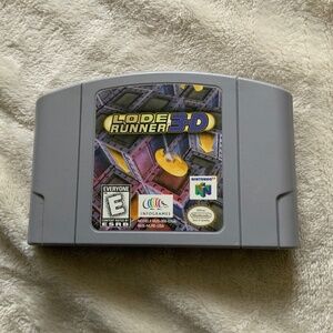 Lode Runner 3D Nintendo 64 Video Game